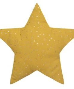 Home Maison Coussins Enfant Coussin Enfant étoile Motifs Métallisés Beige 40x40 -Coussins enfant Soldes 2022 coussin enfant etoile motifs metallises ocre 40x40 6