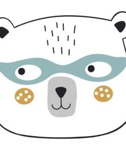 Today Coussins Enfant Coussin Enfant Imprimé Forme En Coton Blanc 36x30 Cm