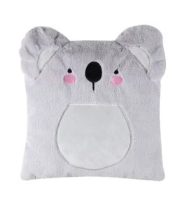 Home Maison Coussins Enfant Coussin Enfant Koala Polyester Gris 40 X 40