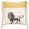 Home Maison Coussins Enfant Coussin Enfant Range Pyjama Lion Multicolore 40x40 Cm