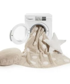 Lorena Canals Coussins Enfant Coussin étoile En Coton Blanc 54x54 -Coussins enfant Soldes 2022 coussin etoile en coton blanc 54x54 6