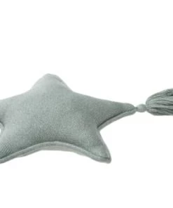 Lorena Canals Coussins Enfant Coussin étoile En Coton Bleu 25x25 -Coussins enfant Soldes 2022 coussin etoile en coton bleu 25x25 5