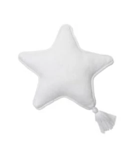 Lorena Canals Coussins Enfant Coussin étoile En Coton Ivoire 25x25