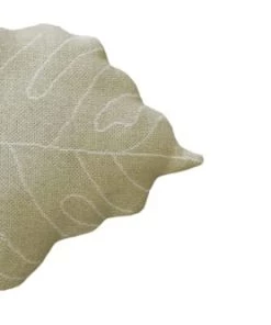 Lorena Canals Coussins Enfant Coussin Feuilles Coton Olive 28x42 -Coussins enfant Soldes 2022 coussin feuilles coton olive 28x42 3