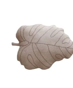 Lorena Canals Coussins Enfant Coussin Feuilles Coton Rose 28x42