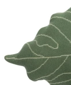 Lorena Canals Coussins Enfant Coussin Feuilles Coton Vert 28x42 -Coussins enfant Soldes 2022 coussin feuilles coton vert 28x42 2