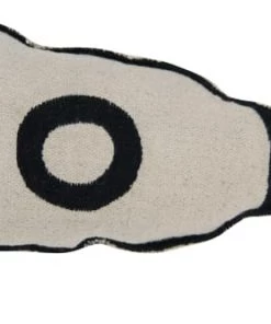 Lorena Canals Coussins Enfant Coussin Fusée En Coton Rouge, Blanc Et Noir 65x30 -Coussins enfant Soldes 2022 coussin fusee en coton rouge blanc et noir 65x30 4