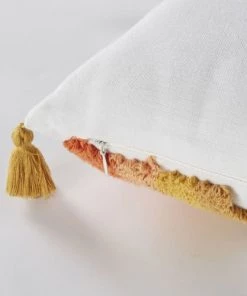 Maisons Du Monde Coussins Enfant Coussin Imprimé Arc-en-ciel Jaune Moutarde, Jaune Et Blanc, 25x40 -Coussins enfant Soldes 2022 coussin imprime arc en ciel jaune moutarde jaune et blanc 25x40 1000 1 38 225948 3