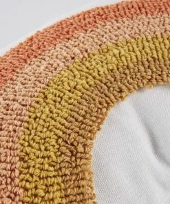 Maisons Du Monde Coussins Enfant Coussin Imprimé Arc-en-ciel Jaune Moutarde, Jaune Et Blanc, 25x40 -Coussins enfant Soldes 2022 coussin imprime arc en ciel jaune moutarde jaune et blanc 25x40 1000 1 38 225948 4