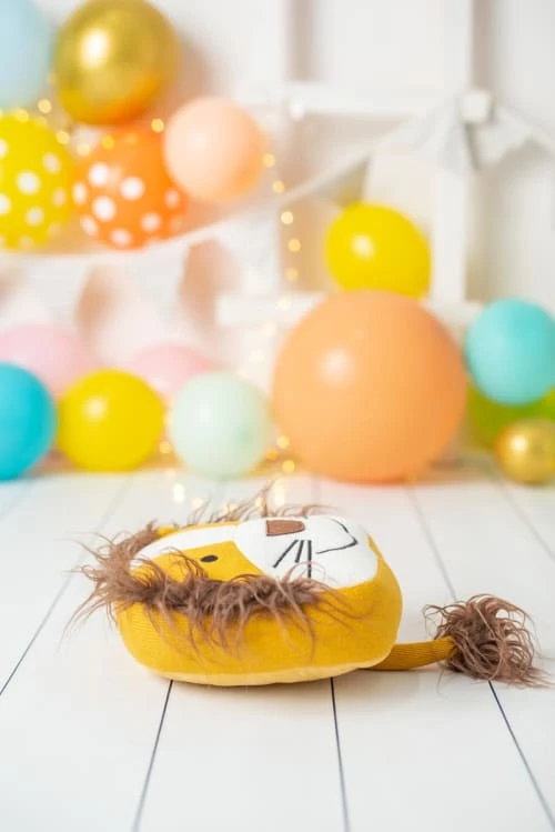 Crochetts Coussins Enfant Coussin Lion Simba Clara 100% Coton Marron 8 Crochetts Coussins Enfant Coussin Lion Simba Clara 100% Coton Marron – Image 6