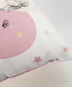 Douceur D'Intérieur Coussins Enfant Coussin Métallisé Coton 40x40cm -Coussins enfant Soldes 2022 coussin metallise coton 40x40cm 1