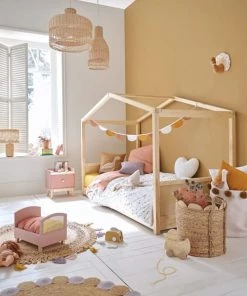 Maisons Du Monde Coussins Enfant Coussin Oie Blanc, Marron Et Doré, 40x40 -Coussins enfant Soldes 2022 coussin oie blanc marron et dore 40x40 1000 3 33 225984 3