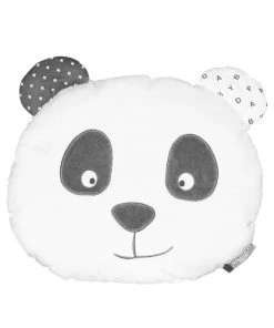 Sauthon Coussins Enfant Coussin Panda 35x8cm En Coton Blanc