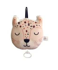 Carotte Et Cie Coussins Enfant Coussin Panthère En Coton Mélodie 1 30x30 -Coussins enfant Soldes 2022 coussin panthere en coton melodie 2 30x31 1