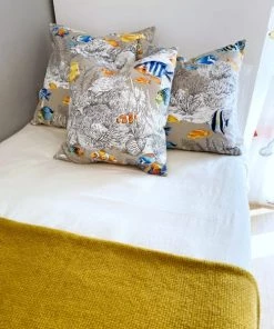 Crochetts Coussins Enfant Coussin Poisson 100% Coton Multicolore 50x50 Cm -Coussins enfant Soldes 2022 coussin poisson 100 coton multicolore 50x50 cm 2