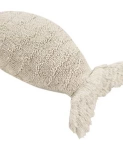 Lorena Canals Coussins Enfant Coussin Poisson En Coton Blanc 60x27 -Coussins enfant Soldes 2022 coussin poisson en coton blanc 60x27 5