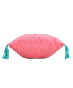 Douceur D'Intérieur Coussins Enfant Coussin Pompons Coton 30x50cm -Coussins enfant Soldes 2022 coussin pompons coton 30x50cm 6
