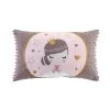 Douceur D'Intérieur Coussins Enfant Coussin Pompons Coton 30x50cm -Coussins enfant Soldes 2022 coussin pompons coton 30x50cm 7