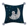 Douceur D'Intérieur Coussins Enfant Coussin Pompons Coton 40x40cm -Coussins enfant Soldes 2022 coussin pompons coton 40x40cm