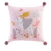 Douceur D'Intérieur Coussins Enfant Coussin Pompons Coton 40x40cm