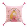 Douceur D'Intérieur Coussins Enfant Coussin Pompons Coton 40x40cm -Coussins enfant Soldes 2022 coussin pompons coton 40x40cm 6