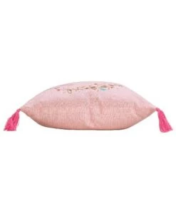 Douceur D'Intérieur Coussins Enfant Coussin Pompons Coton 40x40cm -Coussins enfant Soldes 2022 coussin pompons coton 40x40cm 9