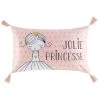 Douceur D'Intérieur Coussins Enfant Coussin Pompons Polyester 30x50cm