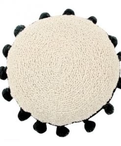 Lorena Canals Coussins Enfant Coussin Rond à Pompons Circle Terracotta (48 Cm) -Coussins enfant Soldes 2022 coussin rond a pompons circle terracotta 48 cm 5