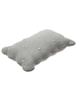 Lorena Canals Coussins Enfant Coussin Rond Biscuit De Coton Gris 25x35 -Coussins enfant Soldes 2022 coussin rond biscuit de coton gris 25x35 5