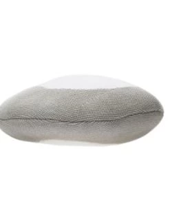 Lorena Canals Coussins Enfant Coussin Rond En Coton Gris Et Blanc 30x30 -Coussins enfant Soldes 2022 coussin rond en coton gris et blanc 30x30 3