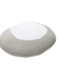 Lorena Canals Coussins Enfant Coussin Rond En Coton Gris Et Blanc 30x30 -Coussins enfant Soldes 2022 coussin rond en coton gris et blanc 30x30 5