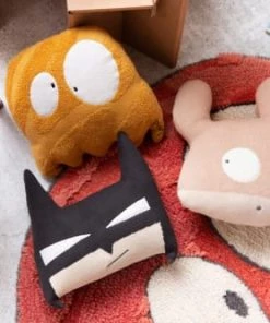 Lorena Canals Coussins Enfant Coussin Souris En Coton Rose 35x35 -Coussins enfant Soldes 2022 coussin souris en coton rose 35x35 6