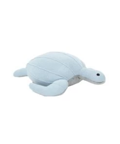 Crochetts Coussins Enfant Coussin Tortue 100% Coton Bleu
