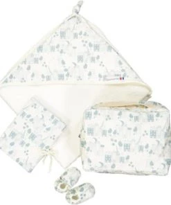 Chouchouette Accessoires De Salle De Bain Enfant Housse De Carnet De Santé Paris Ivoire