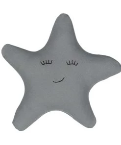 Beliani Coussins Enfant Lot De 2 Coussin Décoratifs En Tissu Gris 40x12cm -Coussins enfant Soldes 2022 lot de 2 coussin decoratifs en tissu gris 40x12cm 2