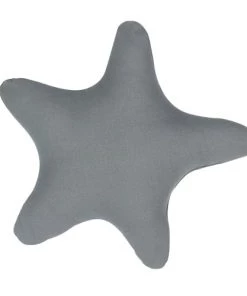 Beliani Coussins Enfant Lot De 2 Coussin Décoratifs En Tissu Gris 40x12cm -Coussins enfant Soldes 2022 lot de 2 coussin decoratifs en tissu gris 40x12cm 4