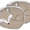 Beliani Coussins Enfant Lot De 2 Coussin Décoratifs En Tissu Gris 50x12cm -Coussins enfant Soldes 2022 lot de 2 coussin decoratifs en tissu gris 50x12cm