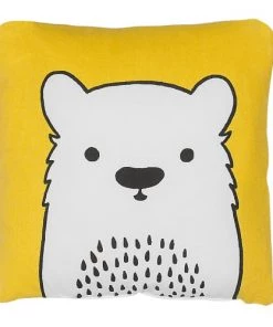 Beliani Coussins Enfant Lot De 2 Coussin Décoratifs En Tissu Jaune 45x12cm -Coussins enfant Soldes 2022 lot de 2 coussin decoratifs en tissu jaune 45x12cm 2