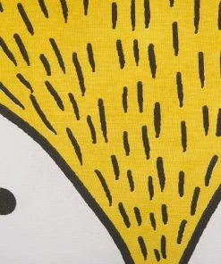 Beliani Coussins Enfant Lot De 2 Coussin Décoratifs En Tissu Jaune 50x12cm -Coussins enfant Soldes 2022 lot de 2 coussin decoratifs en tissu jaune 50x12cm 3