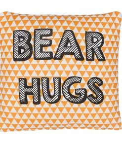 Beliani Coussins Enfant Lot De 2 Coussin Décoratifs En Tissu Orange 40x12cm -Coussins enfant Soldes 2022 lot de 2 coussin decoratifs en tissu orange 40x12cm 2