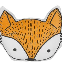 Beliani Coussins Enfant Lot De 2 Coussin Décoratifs En Tissu Orange 50x12cm -Coussins enfant Soldes 2022 lot de 2 coussin decoratifs en tissu orange 50x12cm 3