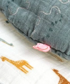 Noukie's Coussins Enfant Lot De 2 Coussins Tête Mix & Match Bleu Et Blanc (20 Cm) -Coussins enfant Soldes 2022 lot de 2 coussins tete mix match bleu et blanc 20 cm 2