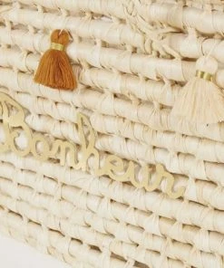 Maisons Du Monde Boîtes Et Paniers De Rangements Enfant Malle En Fibre Végétale Tressée Beige, Dorée Et Marron -Coussins enfant Soldes 2022 malle en fibre vegetale tressee beige doree et marron 1000 16 40 225827 3