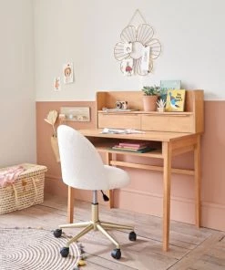Maisons Du Monde Boîtes Et Paniers De Rangements Enfant Malle En Fibre Végétale Tressée Beige, Dorée Et Marron -Coussins enfant Soldes 2022 malle en fibre vegetale tressee beige doree et marron 1000 16 40 225827 4