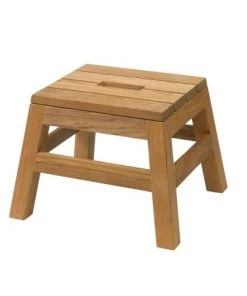 Skagerak Accessoires De Salle De Bain Enfant Marchepied Bois Marron 38x27x34cm