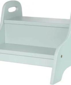 Kindsgut Accessoires De Salle De Bain Enfant Marchepied Enfant En Bois Aquamarin