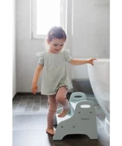 Kindsgut Accessoires De Salle De Bain Enfant Marchepied Enfant En Bois Aquamarin -Coussins enfant Soldes 2022 marchepied enfant en bois aquamarin 3