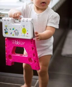 BBluv Accessoires De Salle De Bain Enfant Marchepied Enfant Pliant -Coussins enfant Soldes 2022 marchepied enfant pliant 3