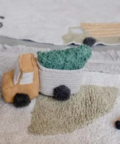 Lorena Canals Boîtes Et Paniers De Rangements Enfant Mini Corbeille Trucklot De 2 Multicolore -Coussins enfant Soldes 2022 mini corbeille trucklot de 2 multicolore 4