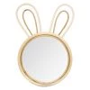 Decoratie Miroirs Enfant Miroir Bambou D20cm -Coussins enfant Soldes 2022 miroir bambou d20cm